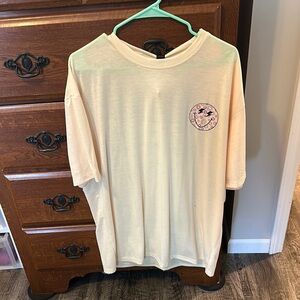 Cream Graphic T-Shirt